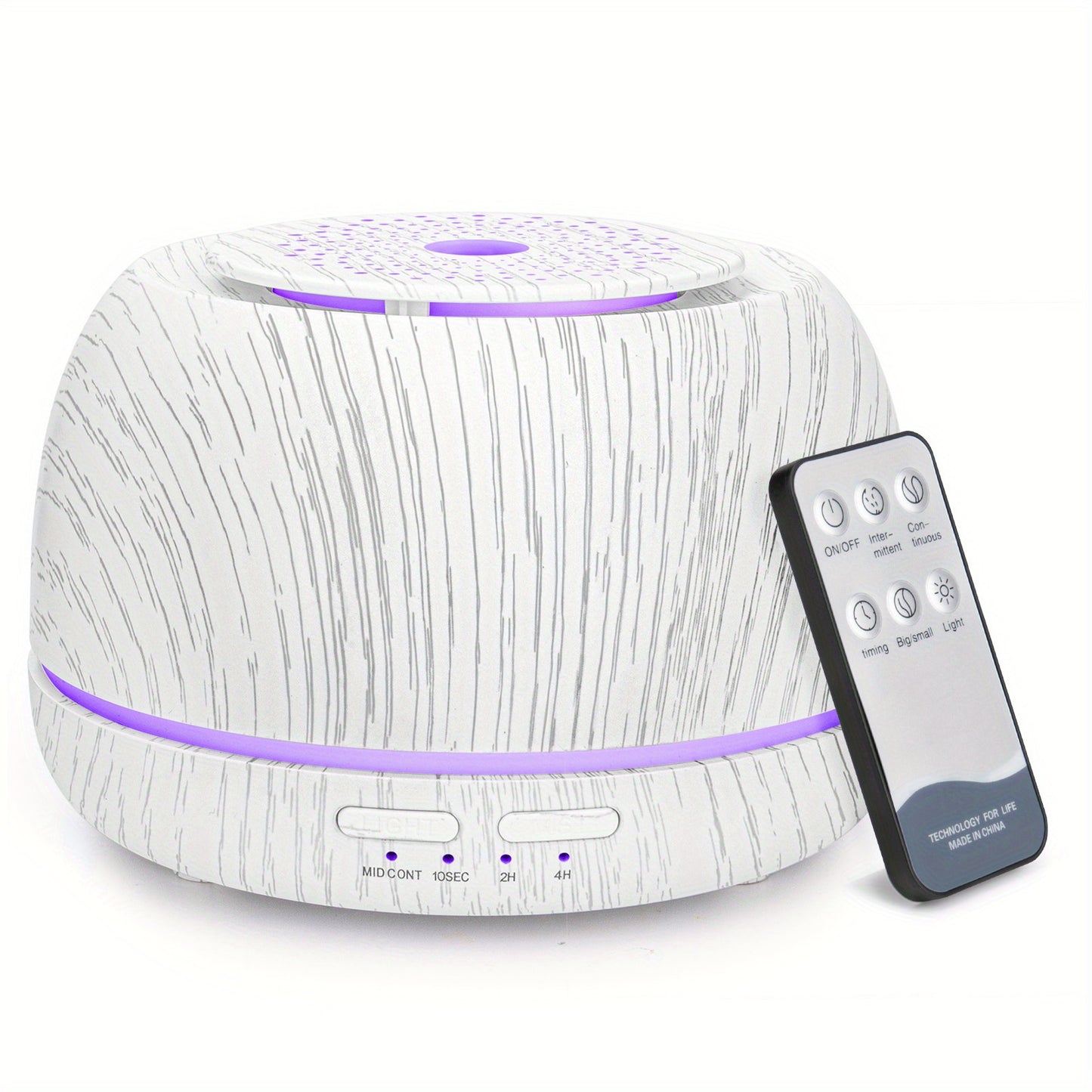 Diffuseur Huiles Essentielles 300ml - LED Télécommande