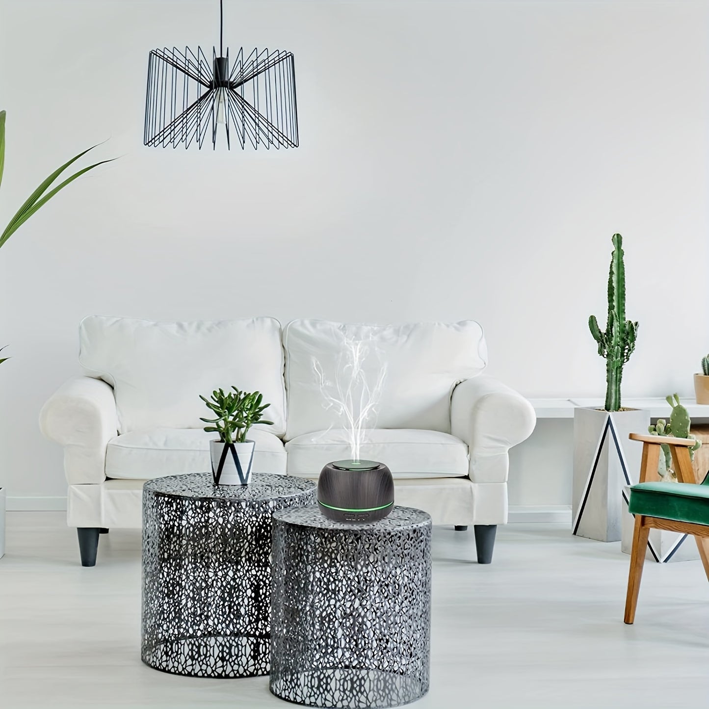 Diffuseur Huiles Essentielles 300ml - LED Télécommande