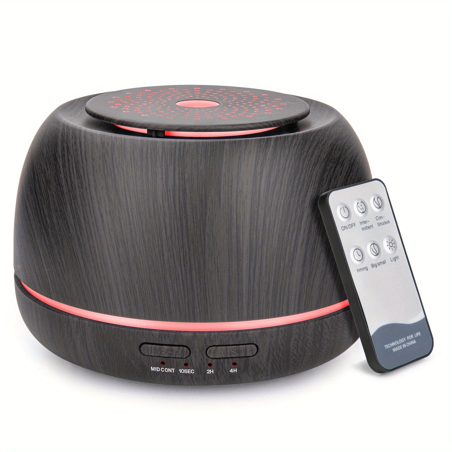 Diffuseur Huiles Essentielles 300ml - LED Télécommande