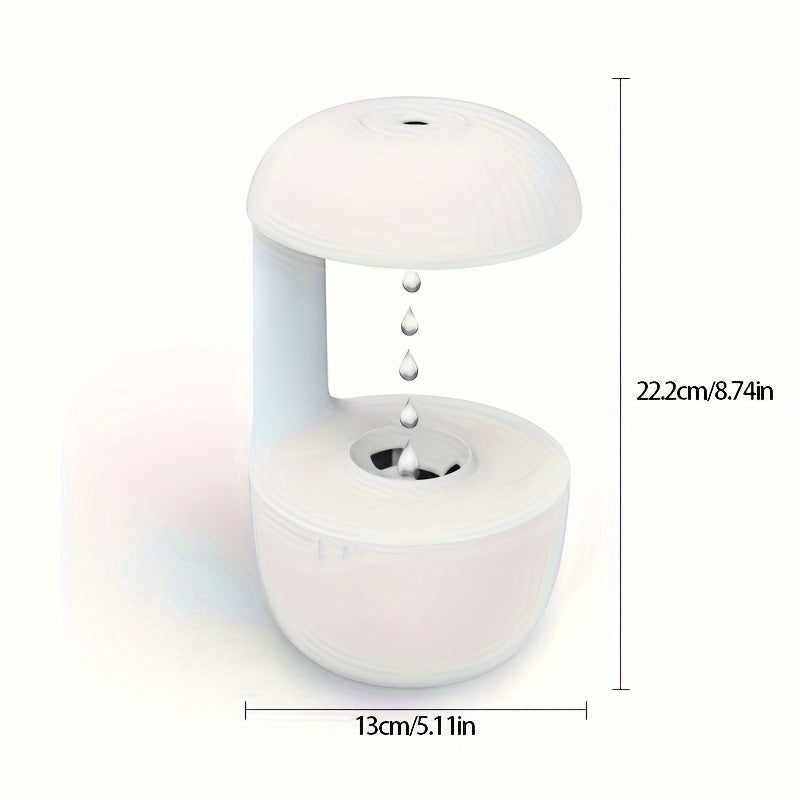 Humidificateur Anti-Gravité USB - Gouttes Flottantes