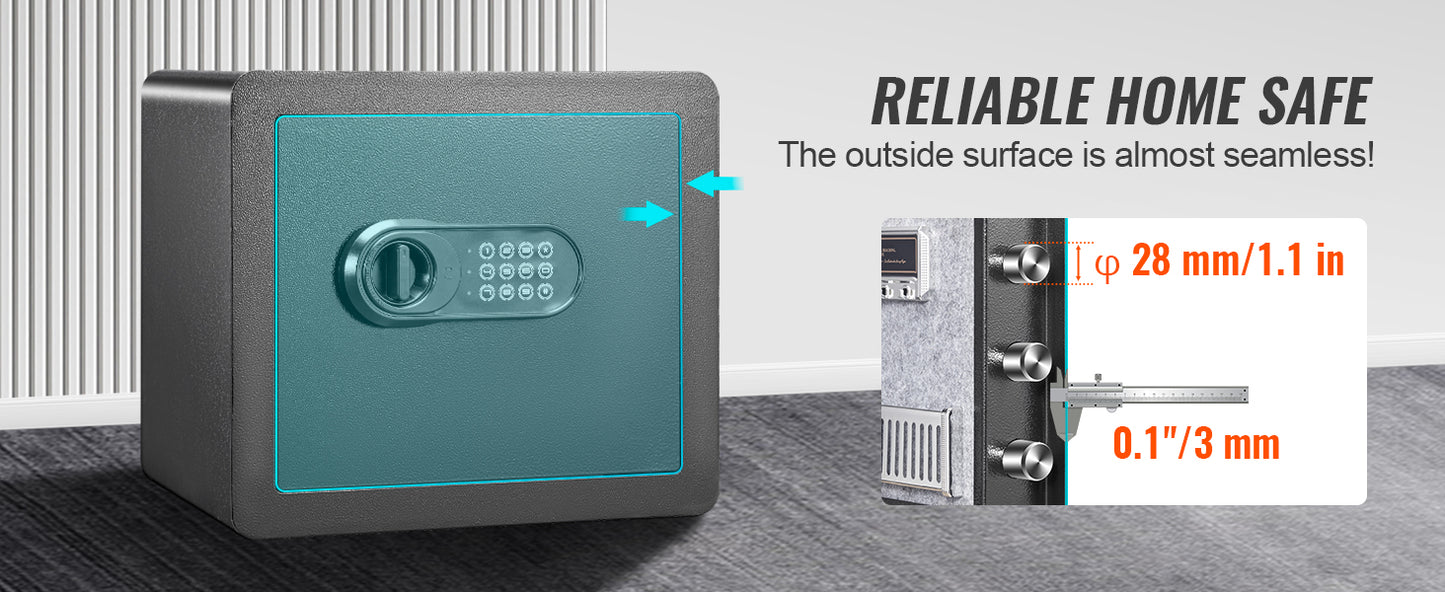 Coffre-Fort Électronique 1.2 Pieds Cubes - Code Numérique