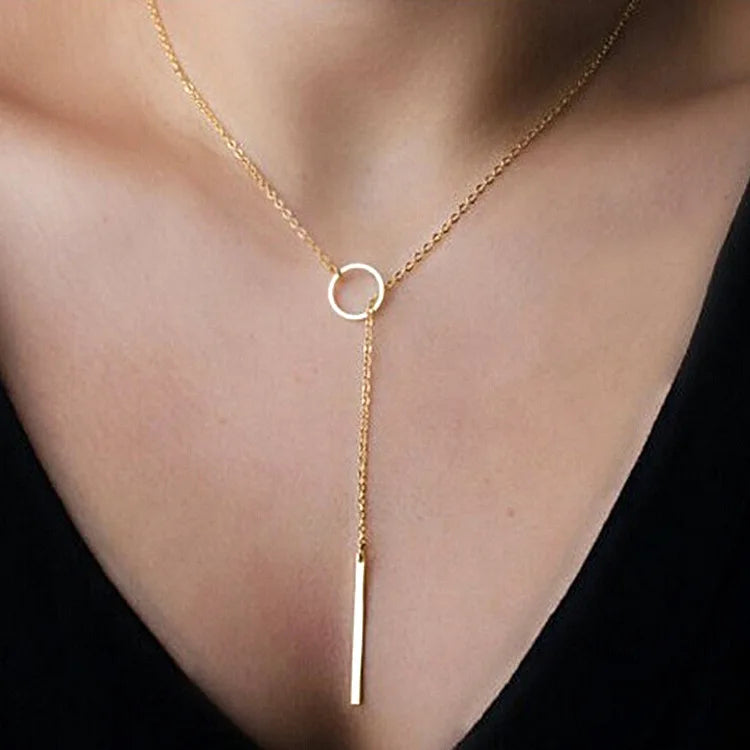 Collier Punk Minimaliste Infini Croix - Votre Bijou Magique Rebelle