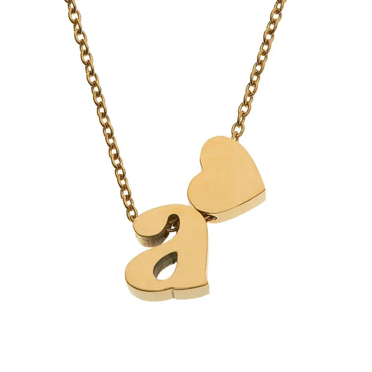 Collier Lettre Alphabet Personnalisé - Pendentif Initial Élégant
