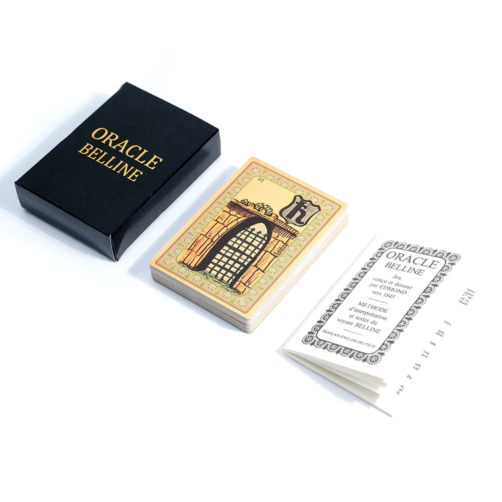Oracle Belline – Jeu divinatoire avec 53 cartes et guide spirituel inclus