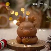 Bougies Parfumées Sapin de Noël – Forêt Enchantée à Domicile