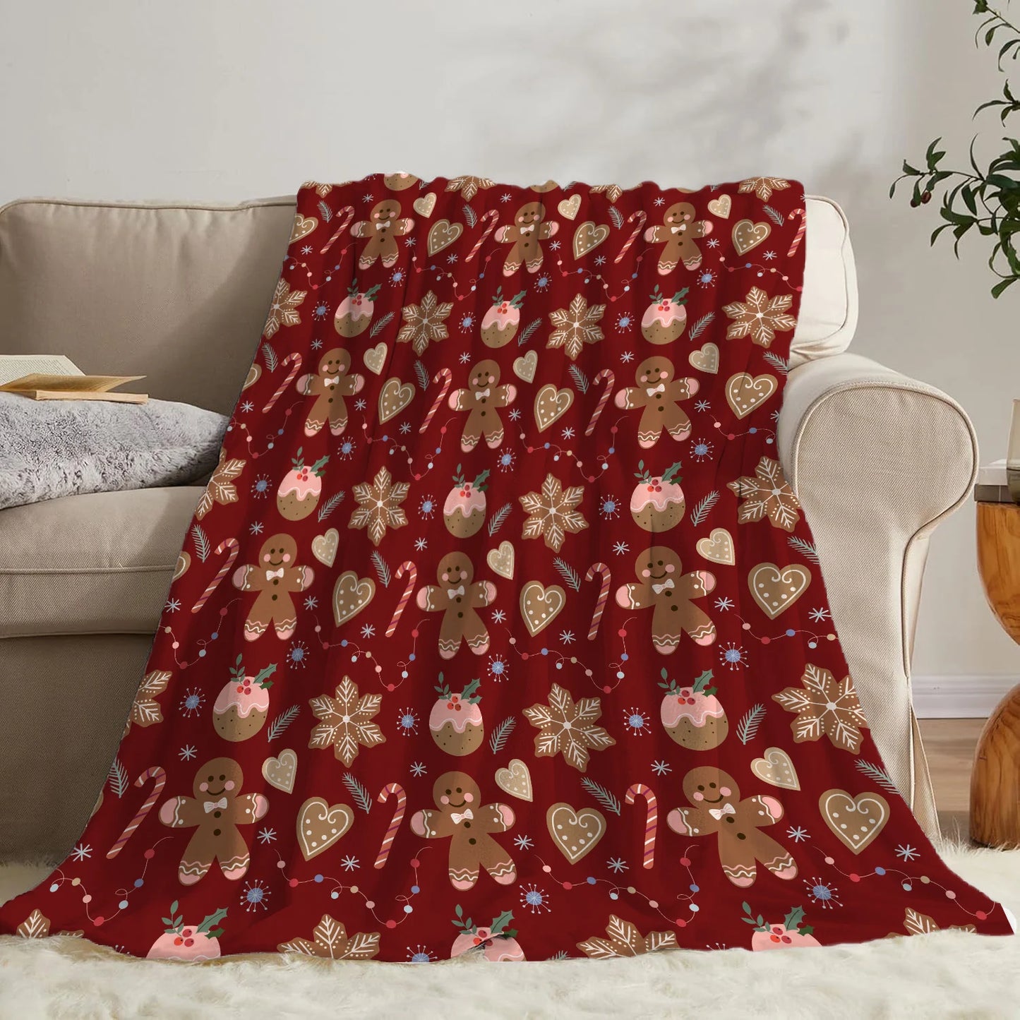 Couverture Flanelle Noël - Votre Cocon Magique de Fêtes