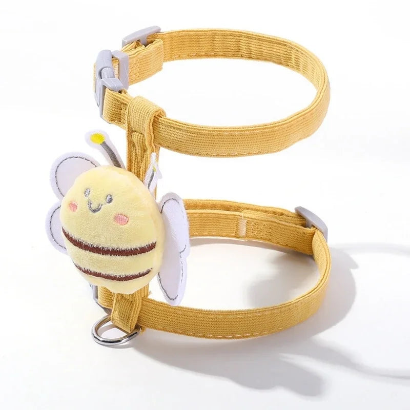 Harnais Chat Abeille - Votre Compagnon Magique de Liberté