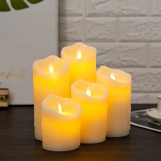 Bougie LED Électronique - Décoration Lumineuse Réaliste