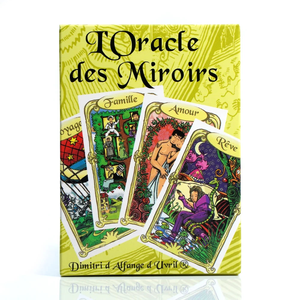 Oracle des Miroirs – Cartes de tarot françaises pour la divination et la guidance spirituelle