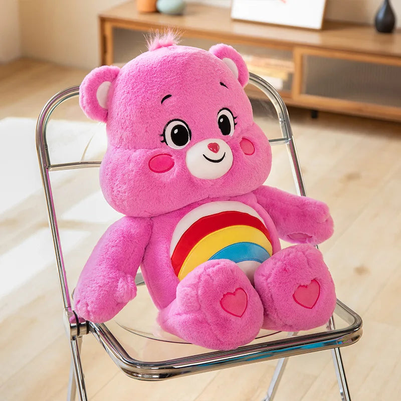 Ours Arc-en-Ciel Peluche 33cm - Compagnon Câlin Enfant
