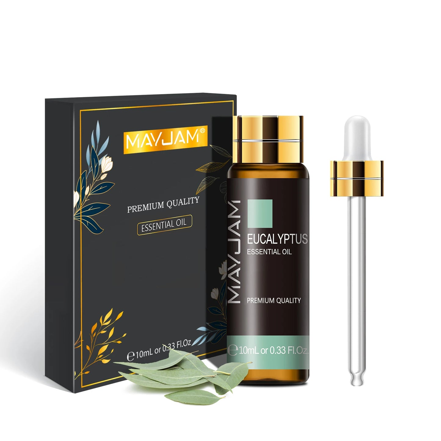 Huiles Essentielles Pures 10ml - Menthe Tea Tree Rose