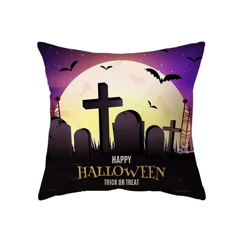 Coussin Halloween Sécurisé - Décoration Familiale
