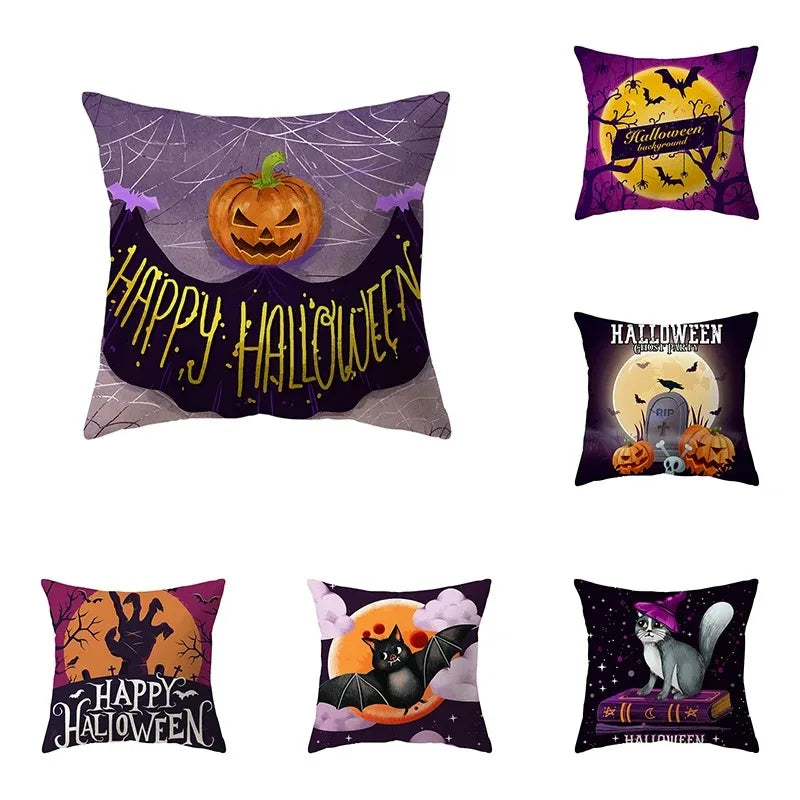 Coussin Halloween Sécurisé - Décoration Familiale