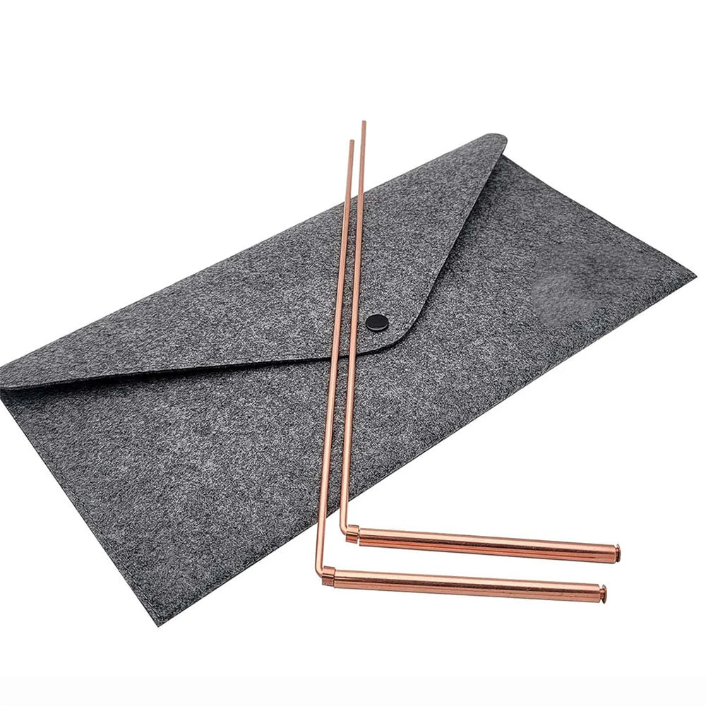 Tiges de détection en cuivre 99.9% – Outils de recherche de trésors d’eau et réglage de plongée