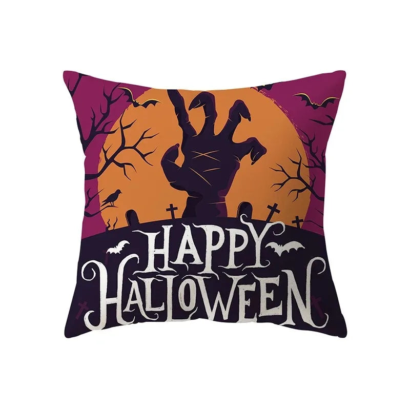 Coussin Halloween Sécurisé - Décoration Familiale