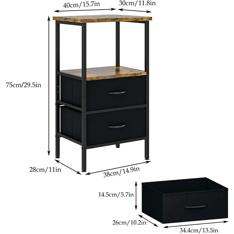Table d'Appoint avec Rangements - Votre Organisateur Magique de Vie