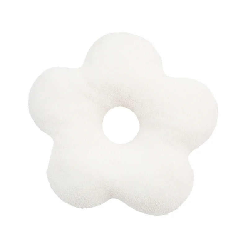 Coussin Rond Boule Inyahome 33cm - Nuage de Douceur Teddy Fleece