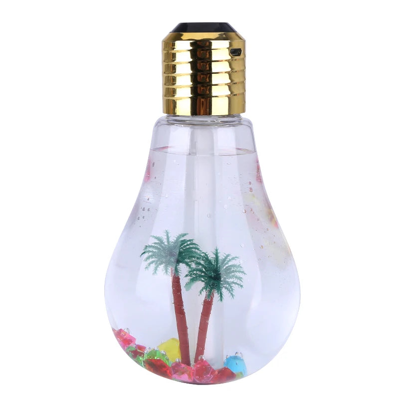 Humidificateur USB 400ml LED 7 Couleurs - Votre Bureau Magique Arc-en-Ciel
