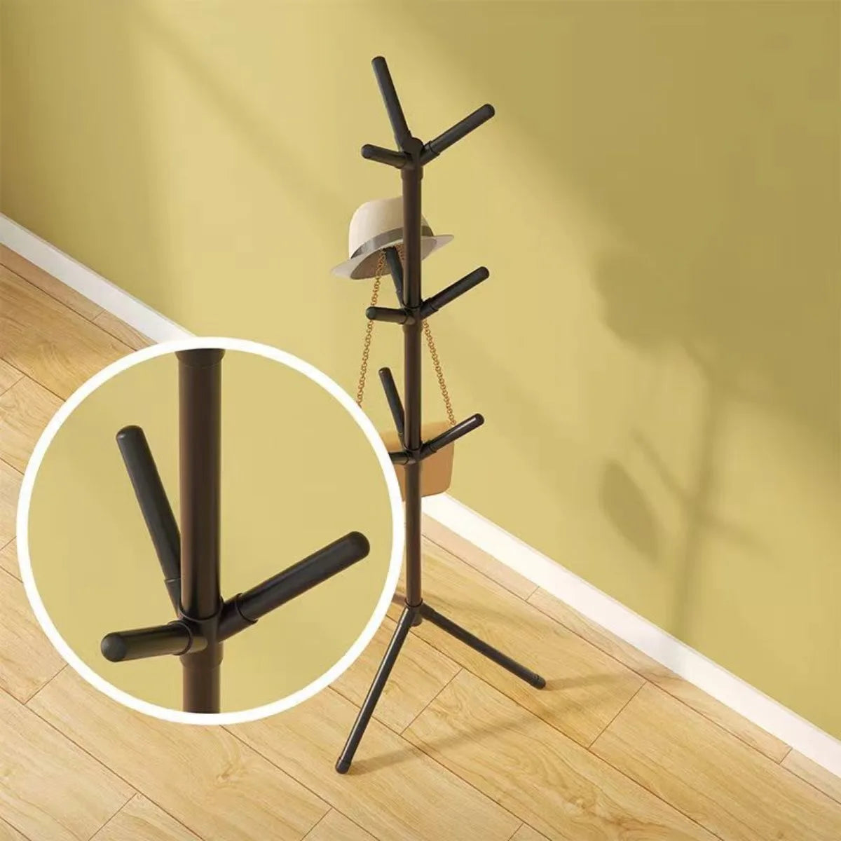 Porte-Manteau Sur Pied Design Arbre - Votre Gardien Magique de l'Ordre