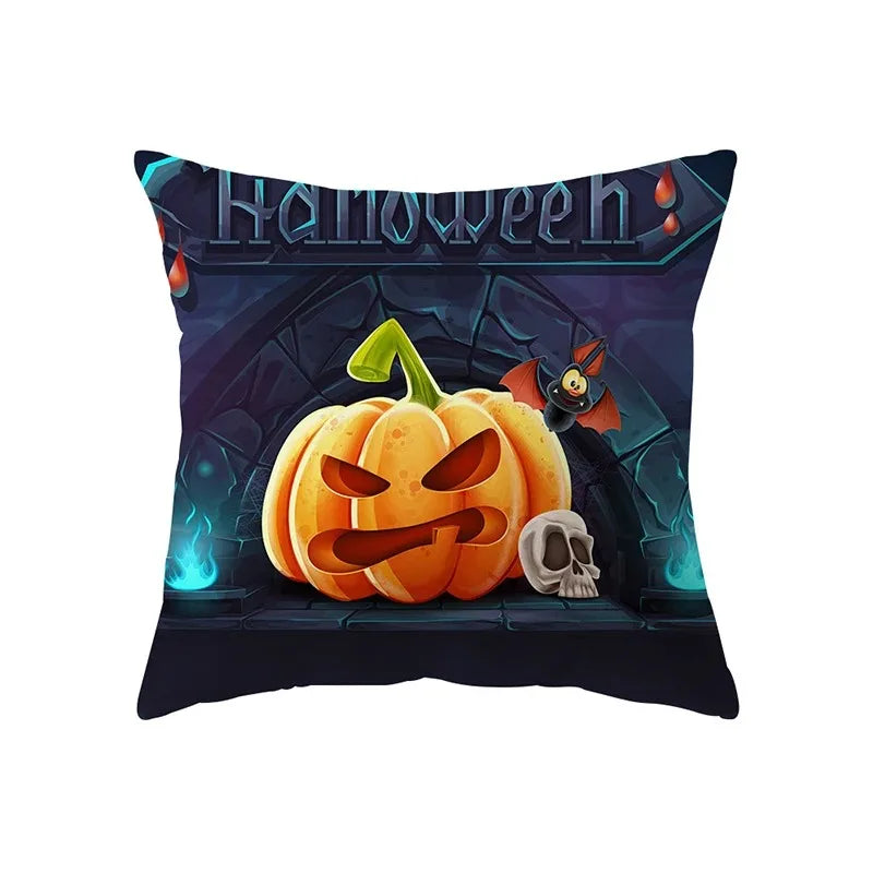 Coussin Halloween Sécurisé - Décoration Familiale