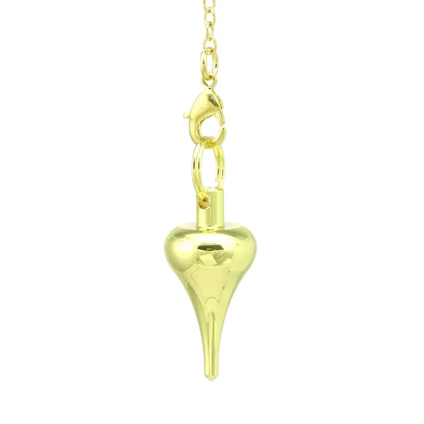 Pendule de toupie en cuivre – Outil de radiesthésie pour divination et méditation énergétique