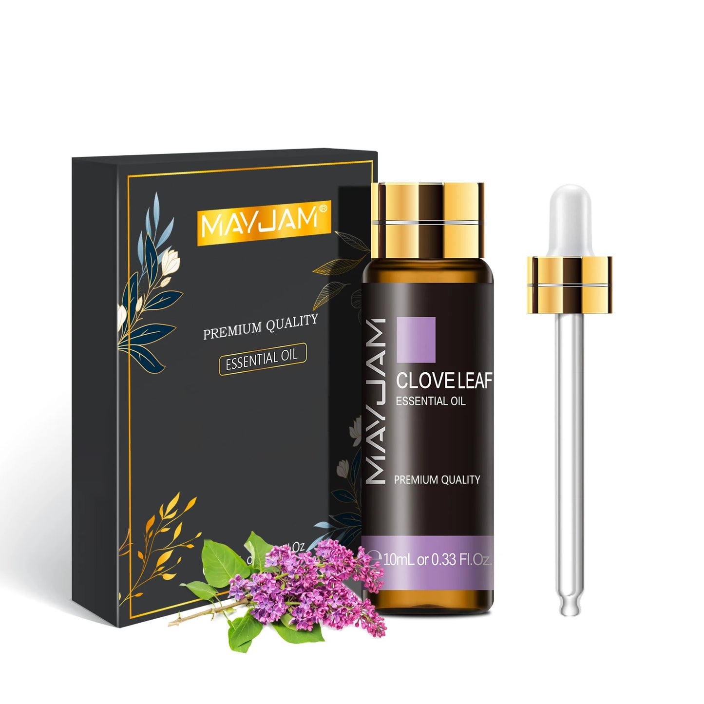 Huiles Essentielles Pures 10ml - Menthe Tea Tree Rose