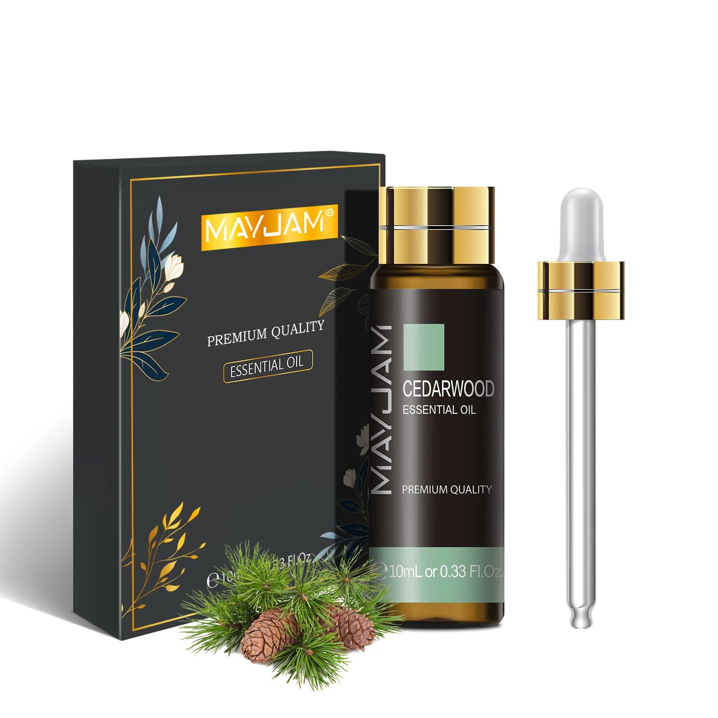Huiles Essentielles Pures 10ml - Menthe Tea Tree Rose
