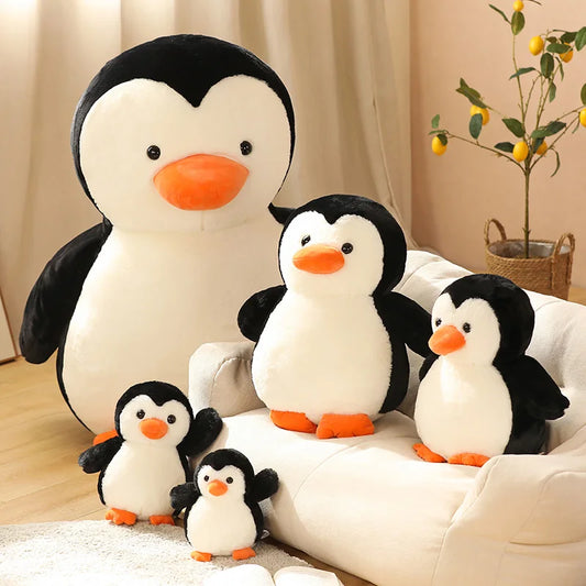 Pingouin Peluche Géante 50cm - Oreiller Câlin Enfant
