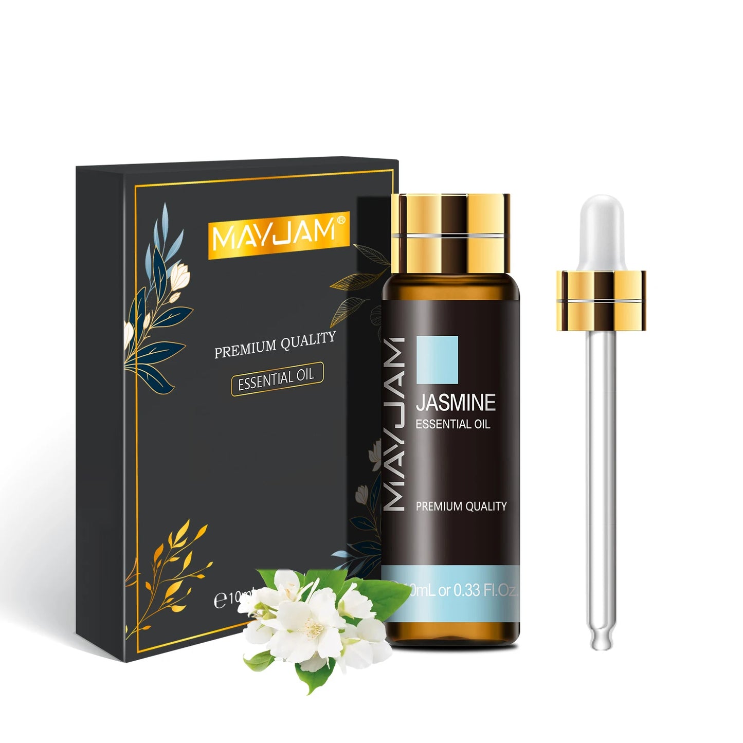 Huiles Essentielles Pures 10ml - Menthe Tea Tree Rose