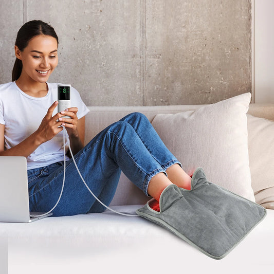 Coussin Chauffant Électrique Pieds - Votre Cocon de Chaleur Magique