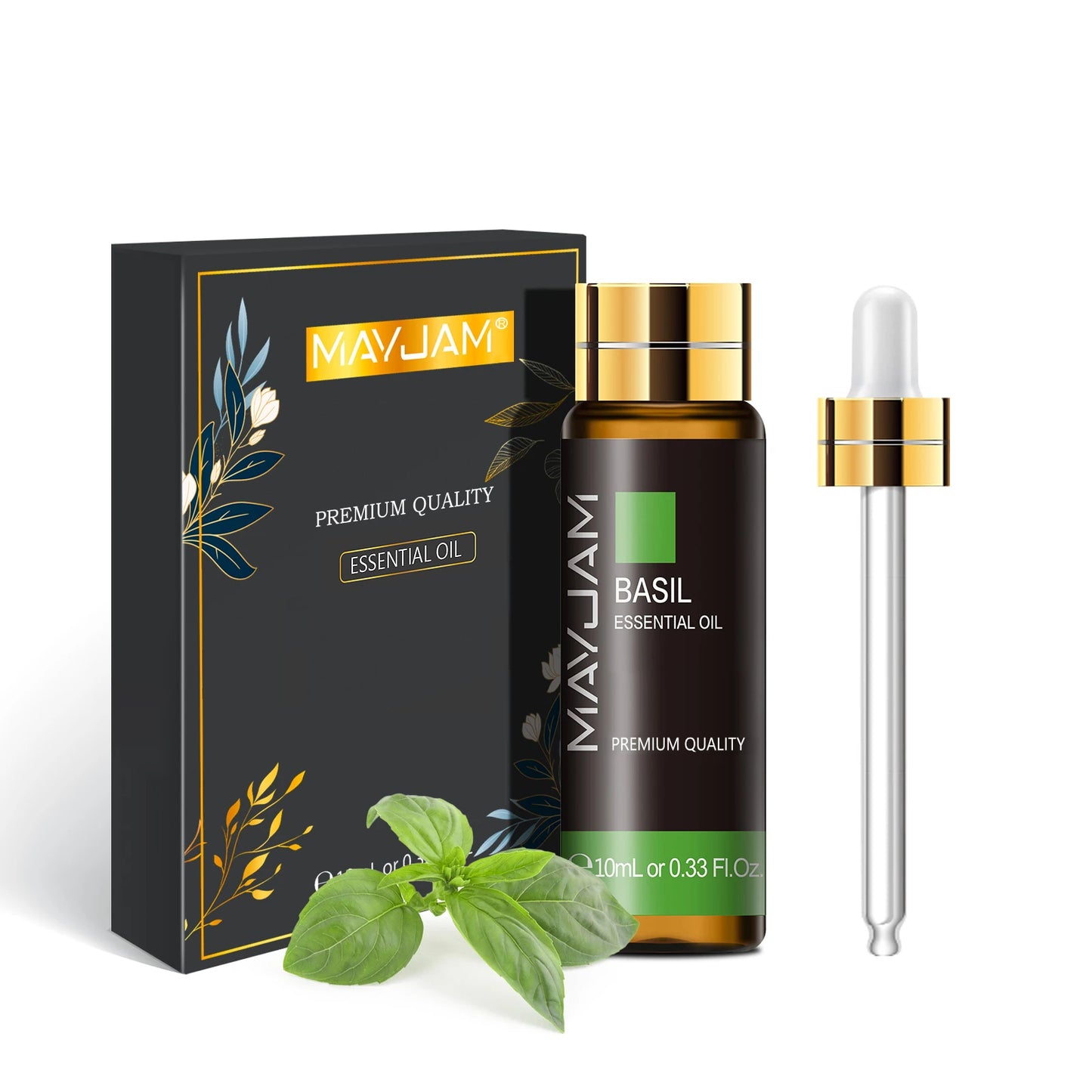 Huiles Essentielles Pures 10ml - Menthe Tea Tree Rose