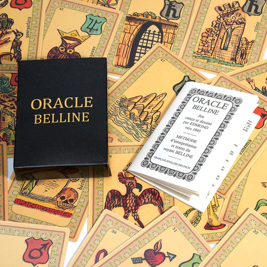 Oracle Belline – Jeu divinatoire avec 53 cartes et guide spirituel inclus