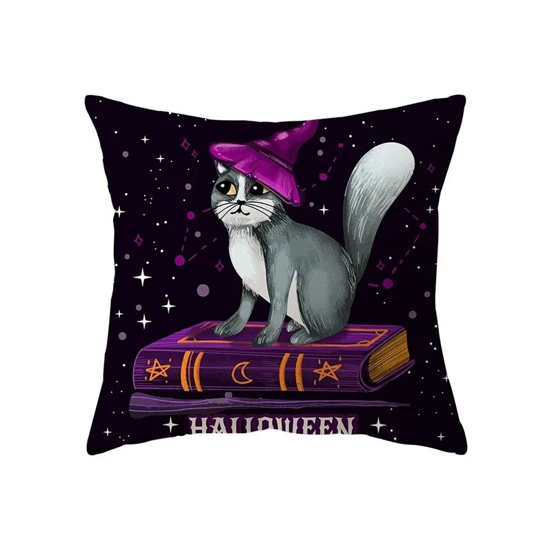 Coussin Halloween Sécurisé - Décoration Familiale