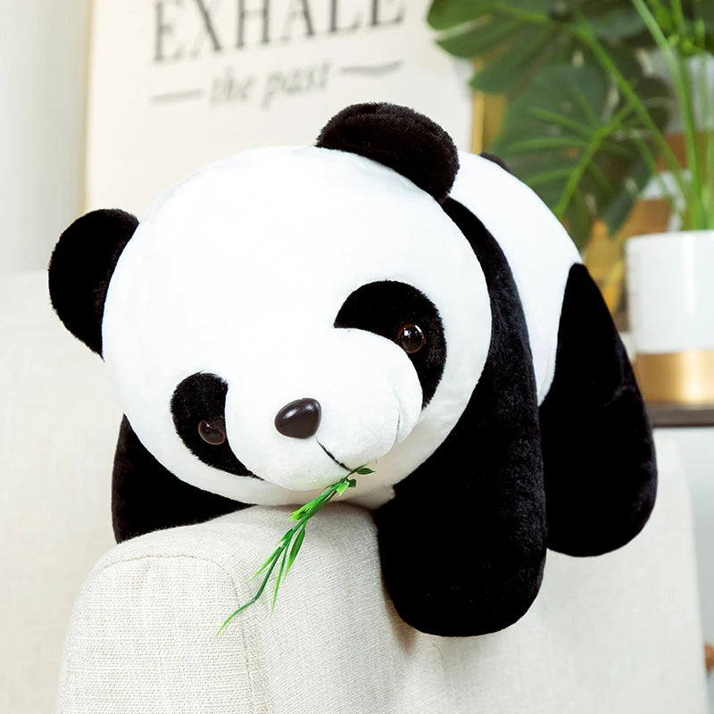 Panda Bambou Peluche 20cm - Matériaux Écologiques
