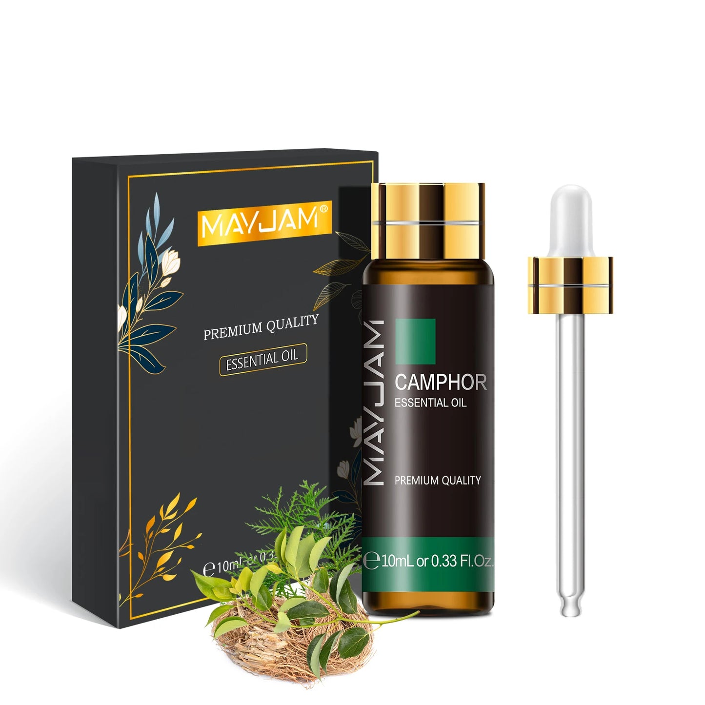 Huiles Essentielles Pures 10ml - Menthe Tea Tree Rose