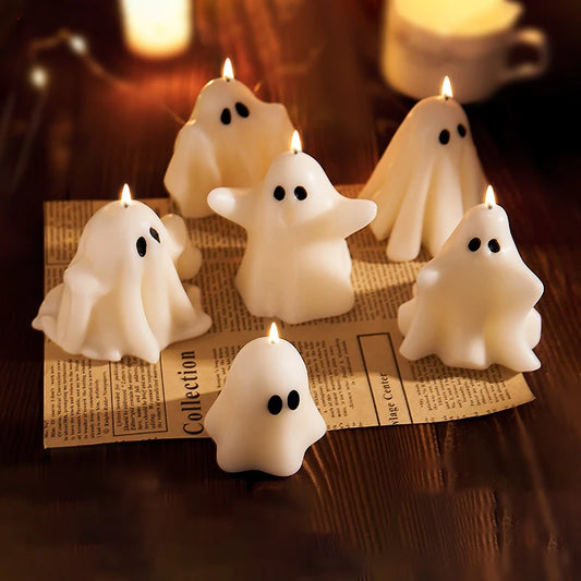 Bougie Parfumée Cire de Soja Artisanale - Aromathérapie Halloween