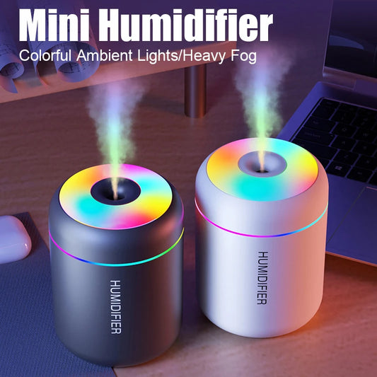 Mini Humidificateur USB 180ml - Votre Compagnon Magique Portable