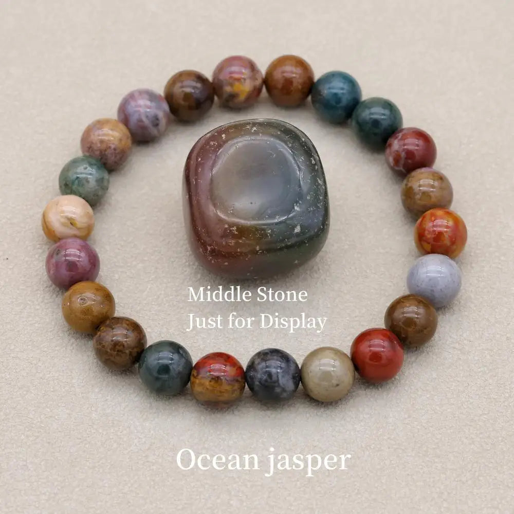 Bracelet Apatite Pierre Naturelle 8mm - Lithothérapie Unisexe