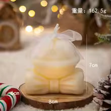 Bougies Parfumées Sapin de Noël – Forêt Enchantée à Domicile