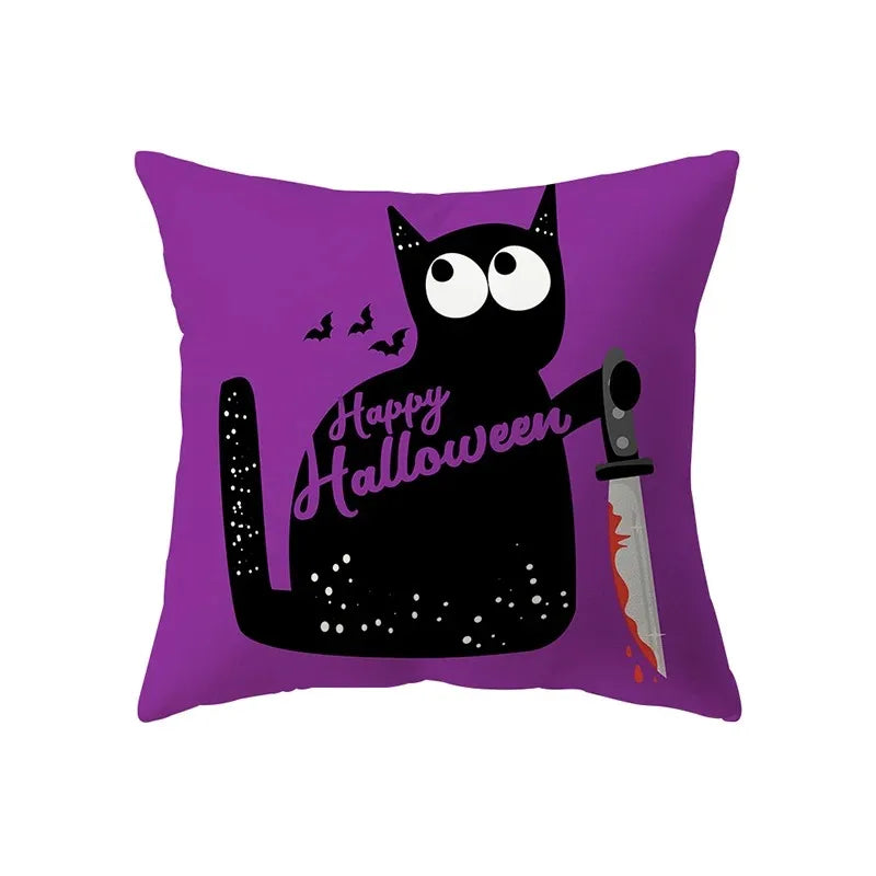 Coussin Halloween Sécurisé - Décoration Familiale