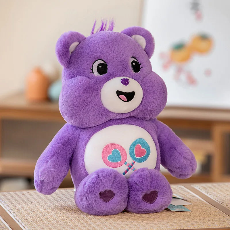 Ours Arc-en-Ciel Peluche 33cm - Compagnon Câlin Enfant