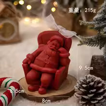 Bougies Parfumées Sapin de Noël – Forêt Enchantée à Domicile