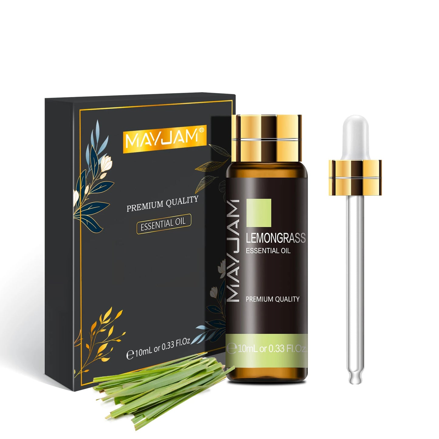 Huiles Essentielles Pures 10ml - Menthe Tea Tree Rose