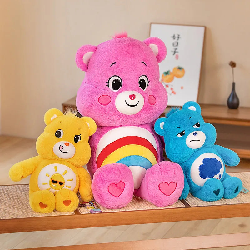 Ours Arc-en-Ciel Peluche 33cm - Compagnon Câlin Enfant