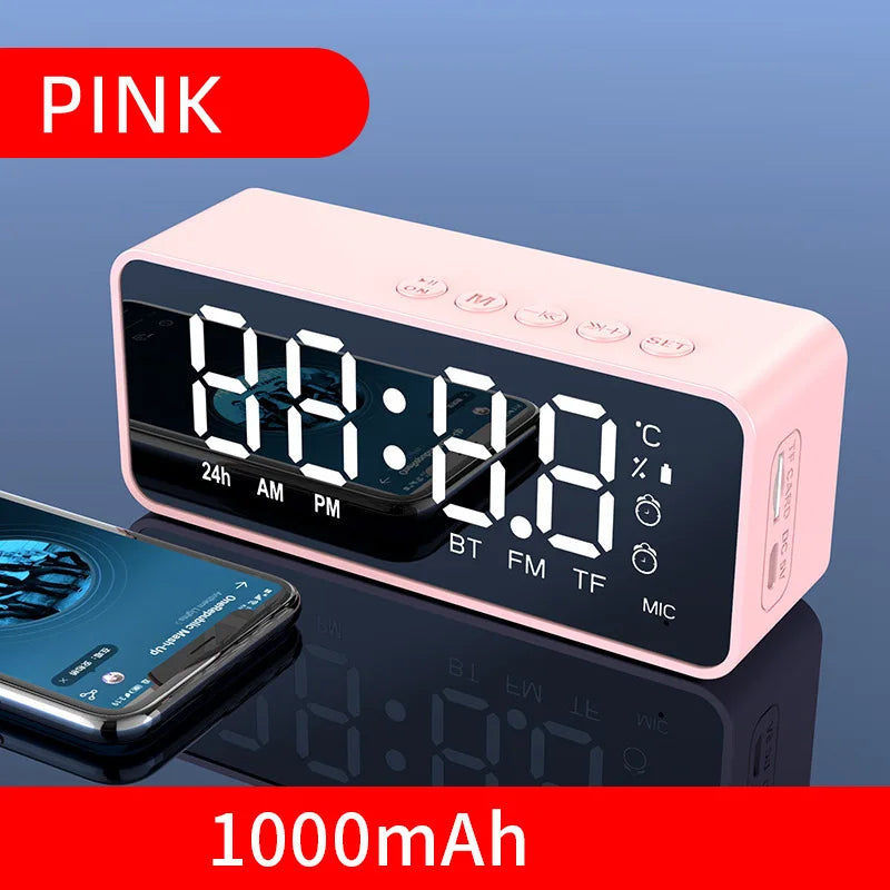 Réveil Radio FM Bluetooth - Votre Station Magique Multifonction