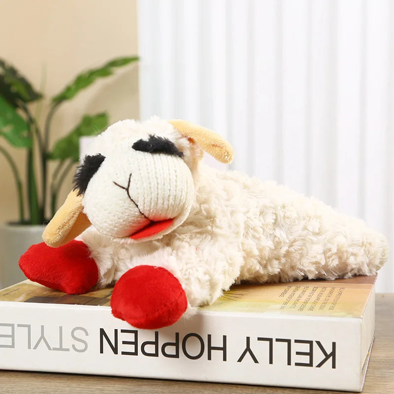 Alpaga Jouet pour Chien - Peluche Interactive Grinçante