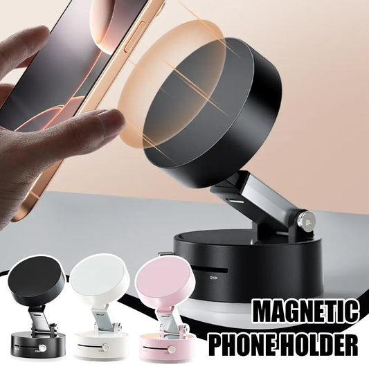 Support Téléphone Magnétique Ventouse - Rotation 360°