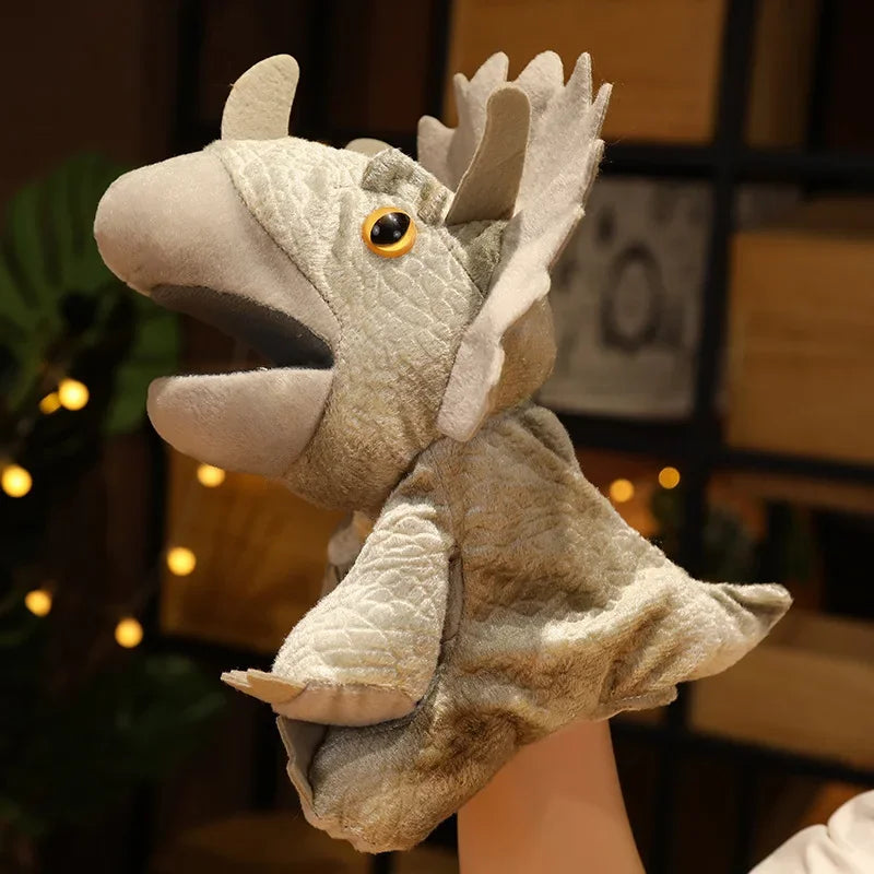 Jouet éducatif en peluche – marionnette à doigt animaux pour enfants dès 1 an