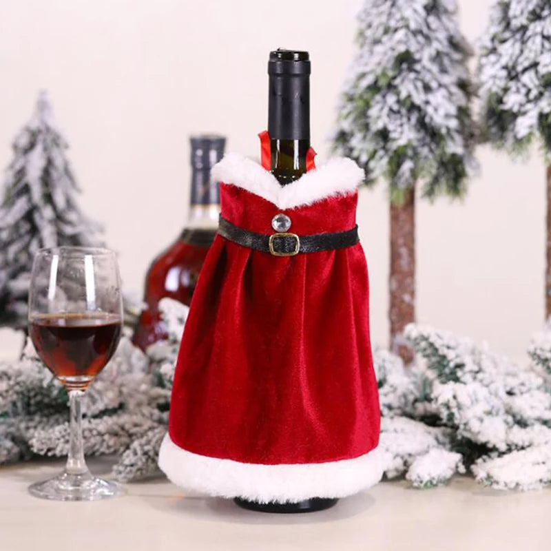Sac Couverture Bouteille Vin Noël - Votre Père Noël Magique Cadeau
