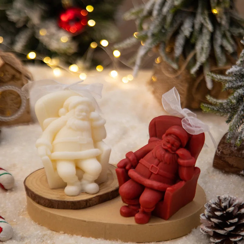 Bougies Parfumées Sapin de Noël - Votre Forêt Enchantée à Domicile
